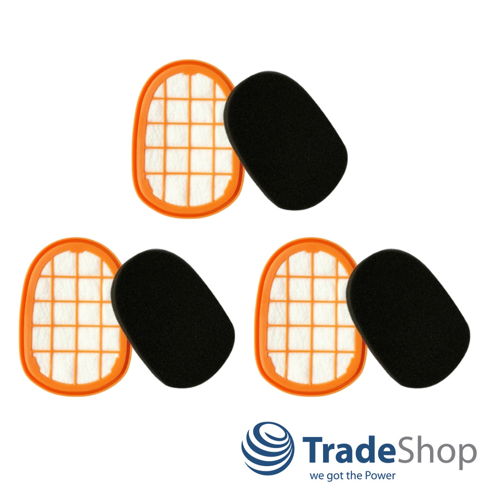 3x Motorschutz-Filter Ersatz für Philips SpeedPro FC6812/01 FC6823/01 FC6826/01