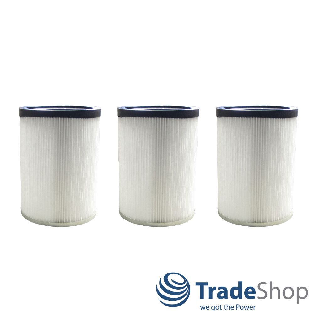 3x HEPA-Filter Zylinderfilter für Kärcher 6.907-038.0 NT 70/1 NT 50/1
