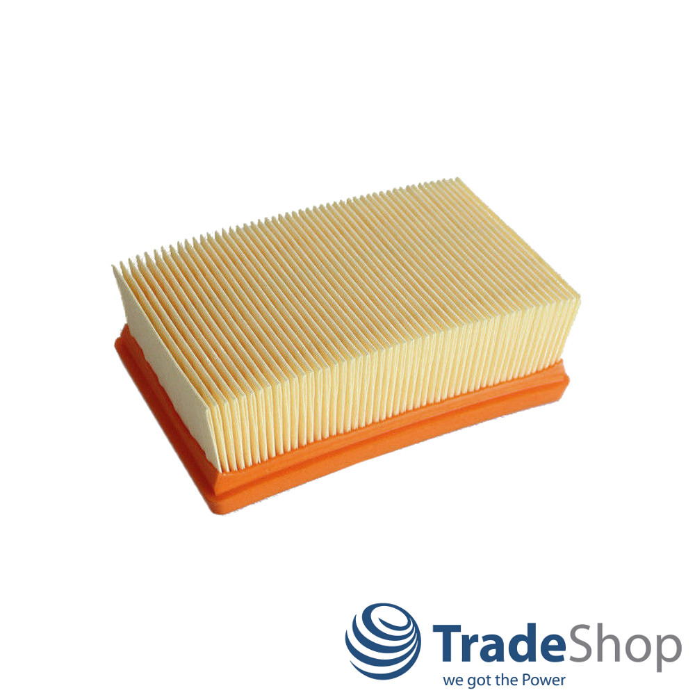 5x Flachfaltenfilter Ersatz HEPA Filter für Kärcher MV 4 2.863-005.0