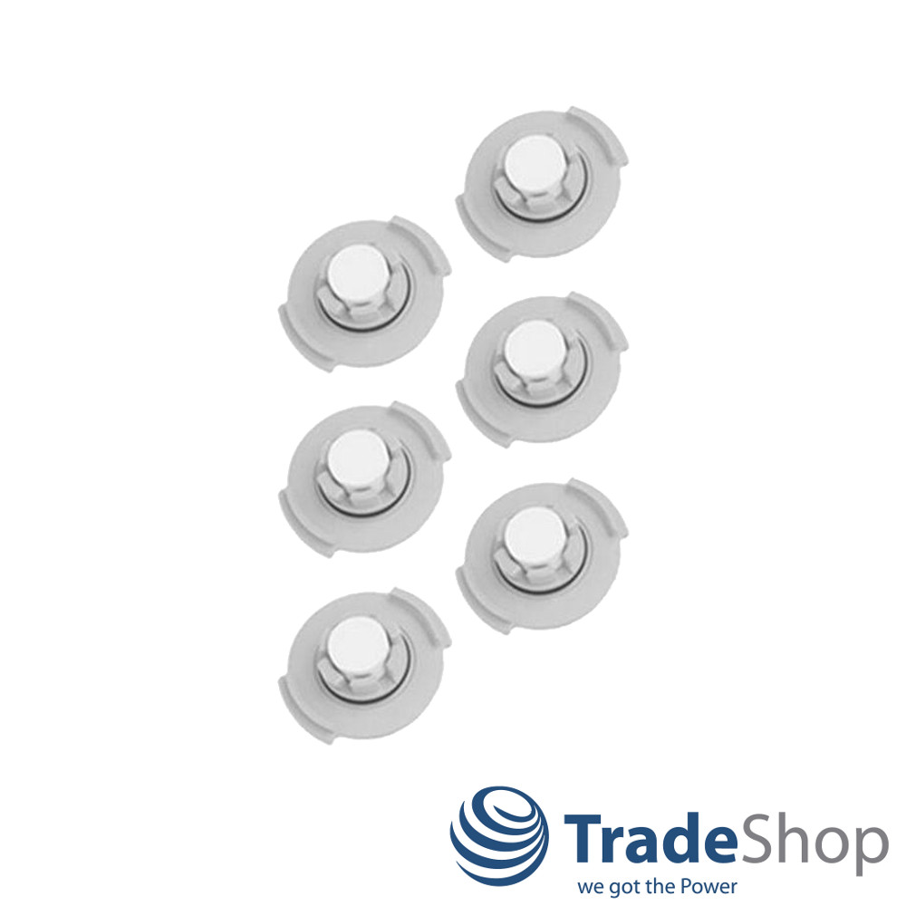 6x Wassertank-Filter für Xiaomi Roborock S50 S51 S55 (Generation 2) Saugroboter