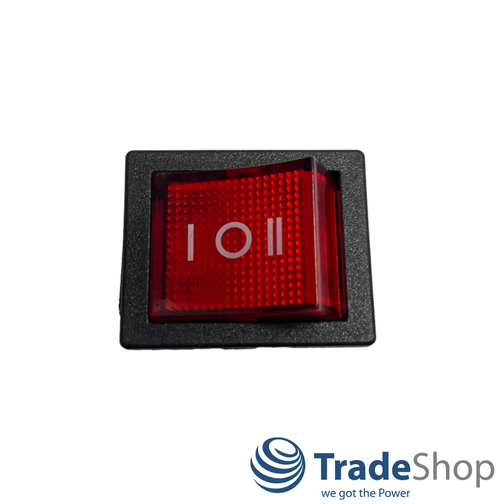 Wechselschalter Kippschalter Switch 250V 16A 6-polig KCD4 AN1 AUS AN2