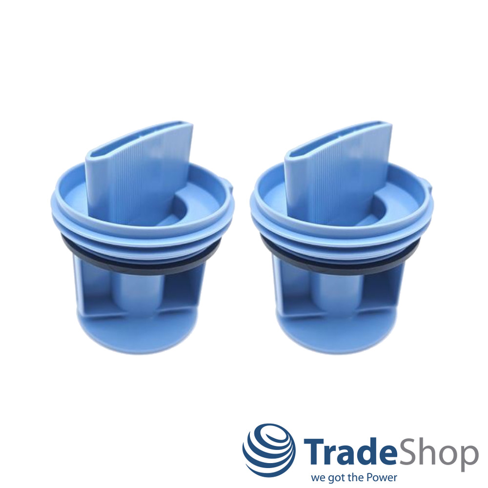 2x Flusensieb Flusenfilter für Bosch, Siemens Waschmaschinen ersetzt 00647920