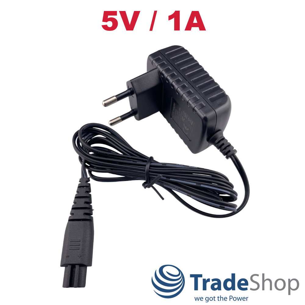 Netzteil Ladegerät 5V/1A für Remington PA-0505E PA-0510E 723752