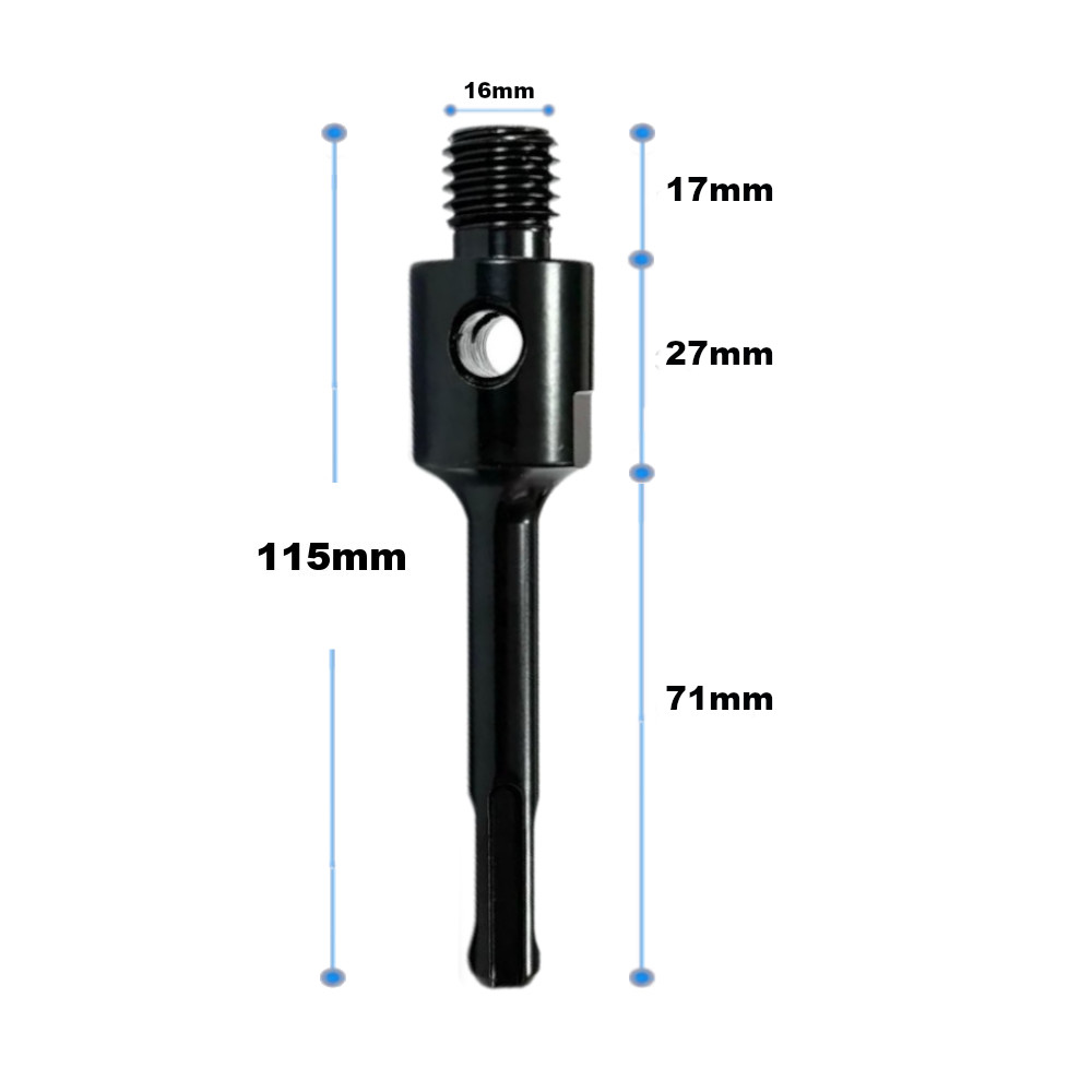 Bohrkronen Adapter mit Loch SDS-Plus auf 5/8-11 für Diamantbohrkronen