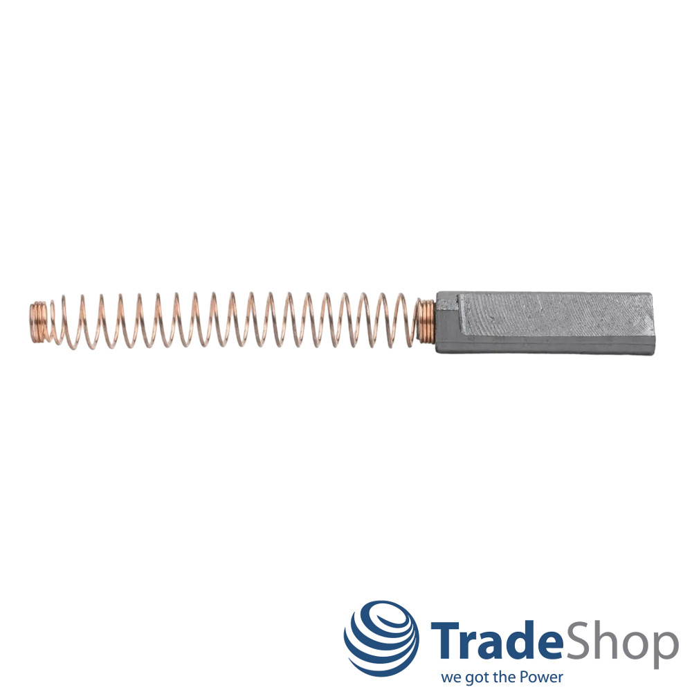 2x Motorkohlen Kohlebürsten 6x6x25mm für KitchenAid KSM90 ersetzt W10380496