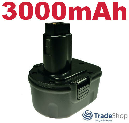 2x Akku für DEWALT DW930 DW930K DW904 DW915 DW917 TL12 DC9071 DE9037 3000mAh uvm