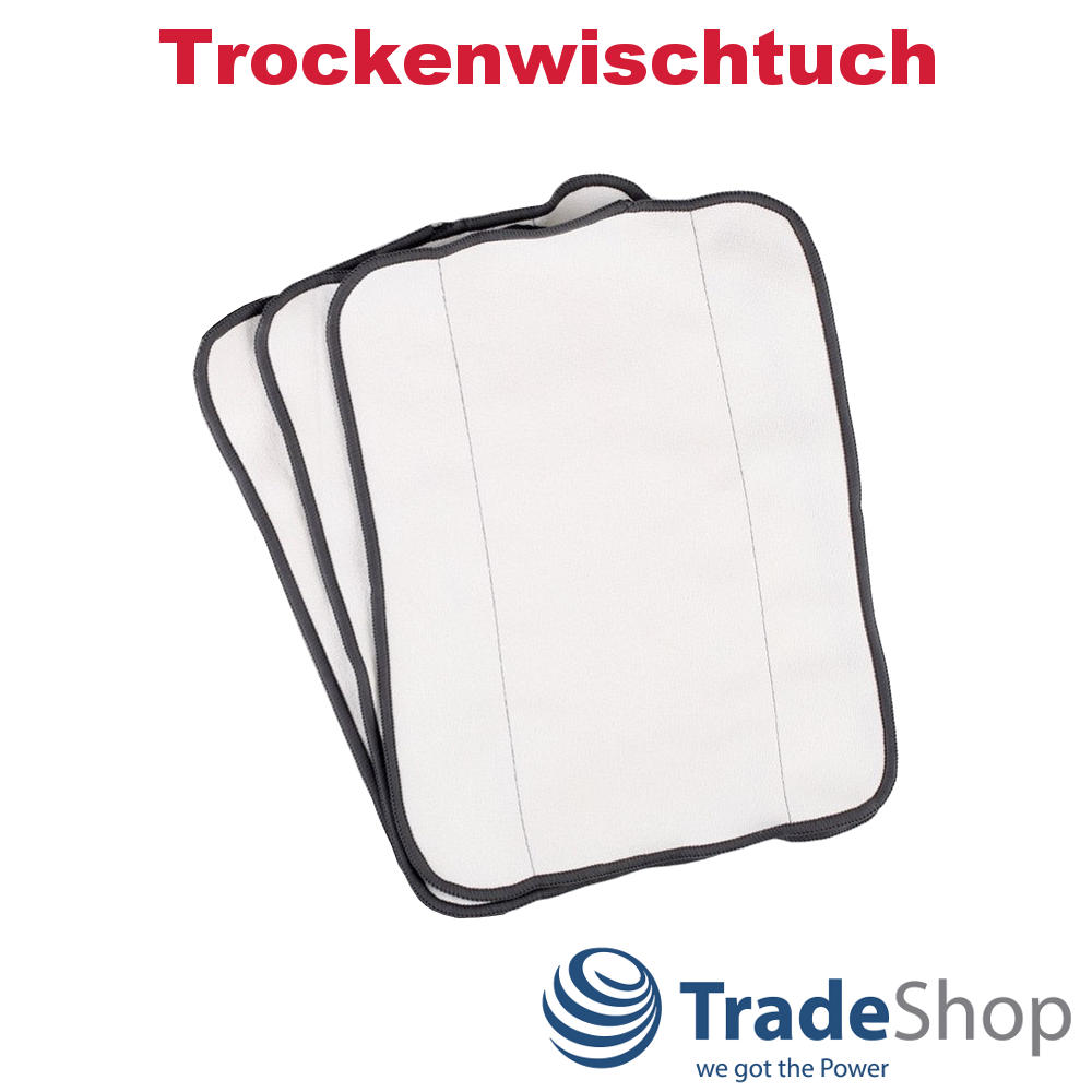 3x Trockenwischtuch-Set Wischtücher für iRobot Braava 320 321 380 390
