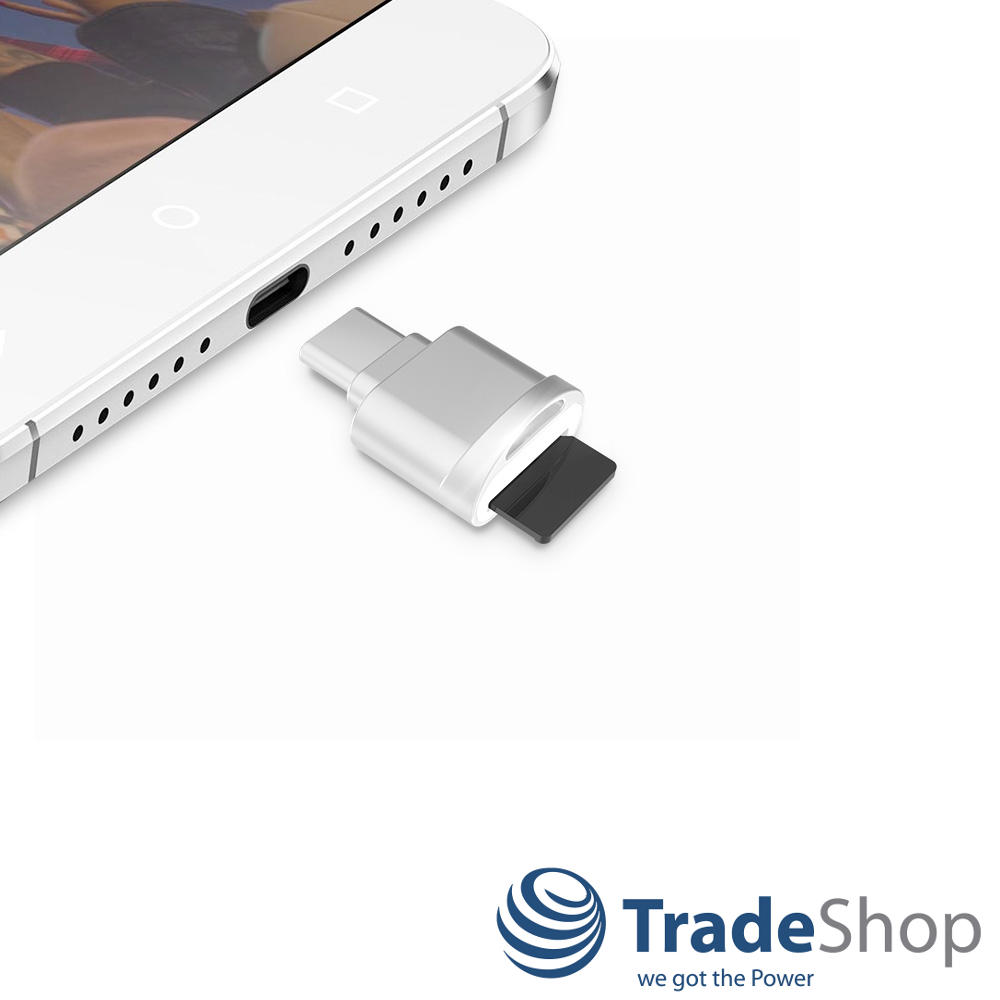 USB 3.1 Typ C Micro SD Card Reader Karten Leser Lesegerät Adapter OTG