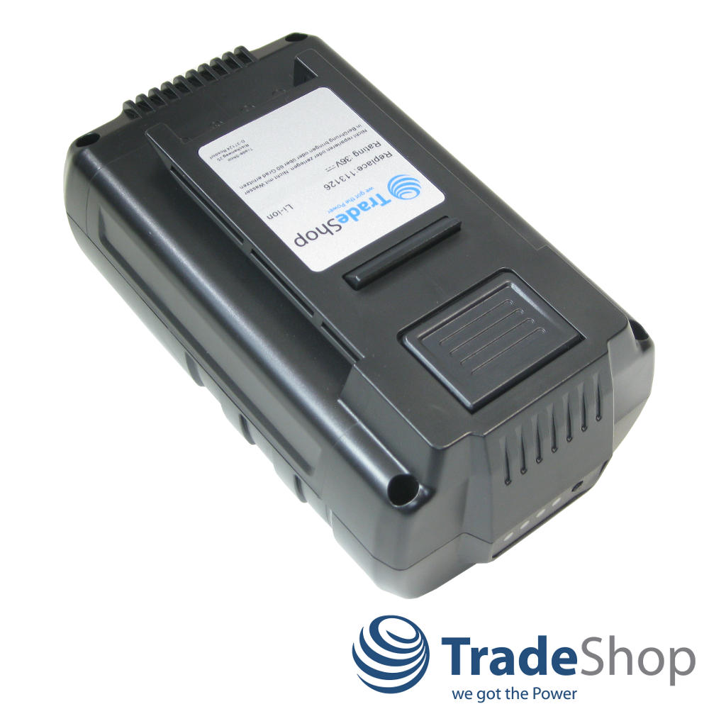2x AKKU 36V 4000mAh Li-Ion ersetzt AL-KO 91132807 113124 113126 113280 GT36  uvm