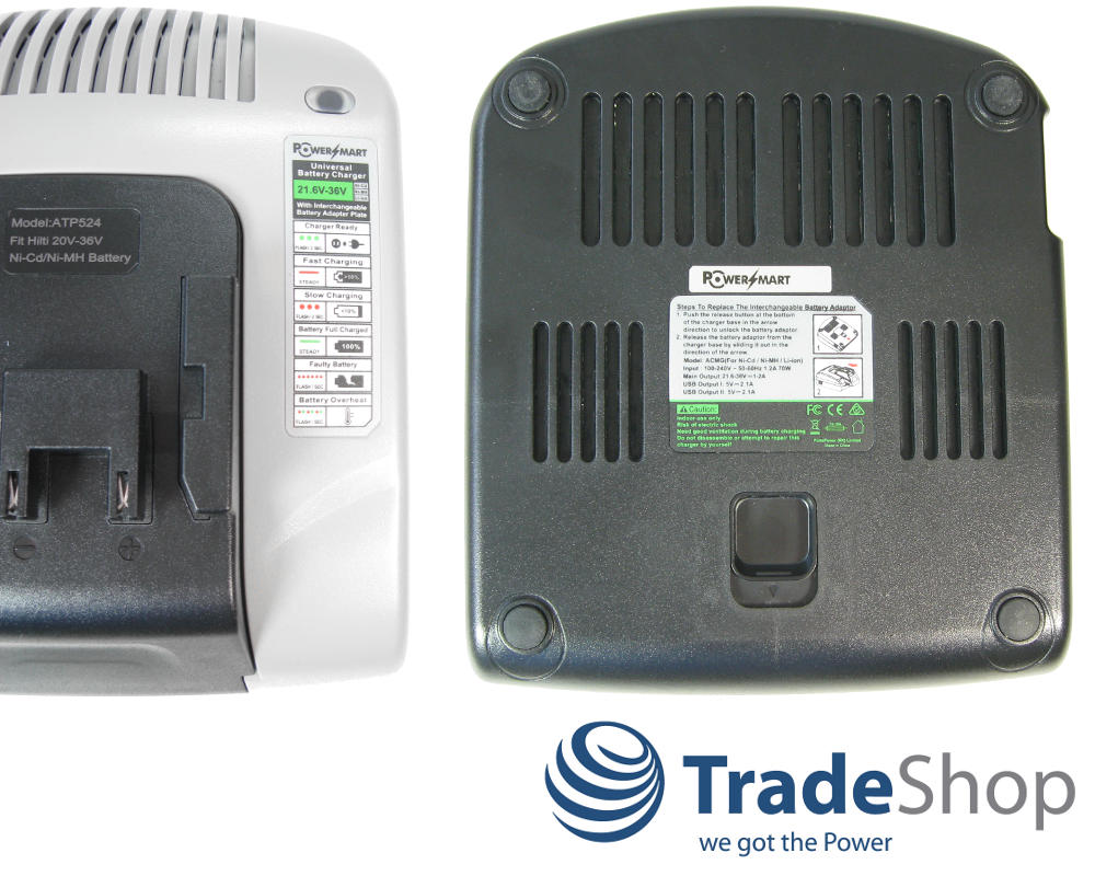 AKKU 21,6V 4000mAh Li-Ion + LADEGERÄT für Hilti SF22-A SFC22-A