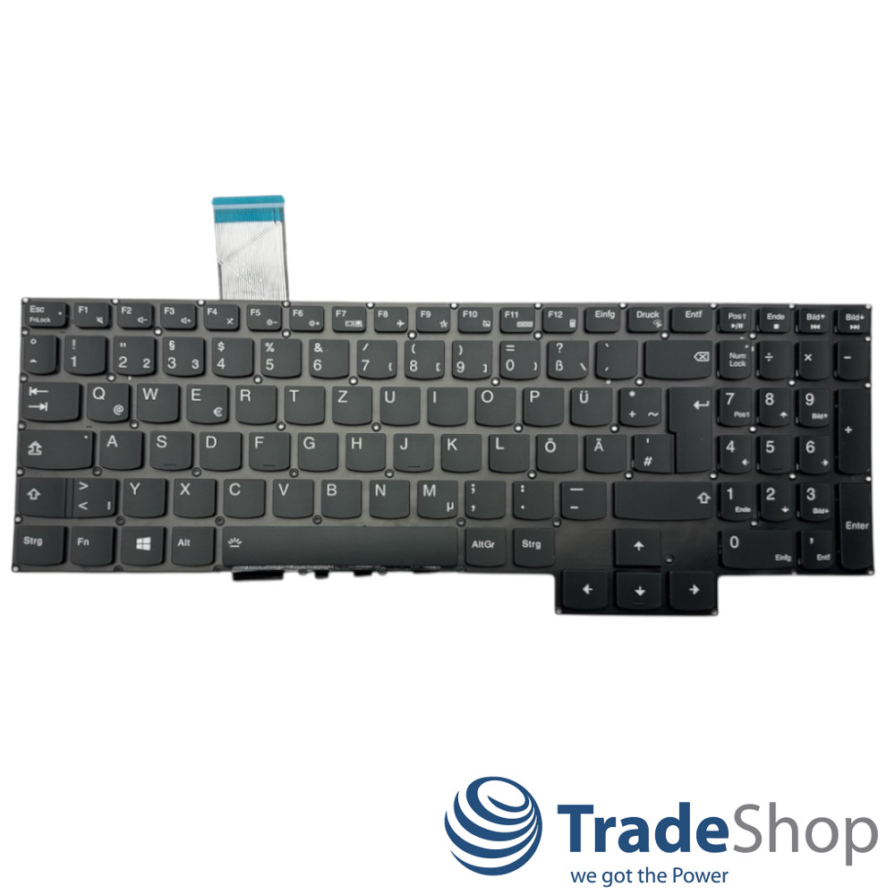 Laptop Tastatur QWERTZ Deutsch mit Beleuchtung für Lenovo Legion Y7000, GY530