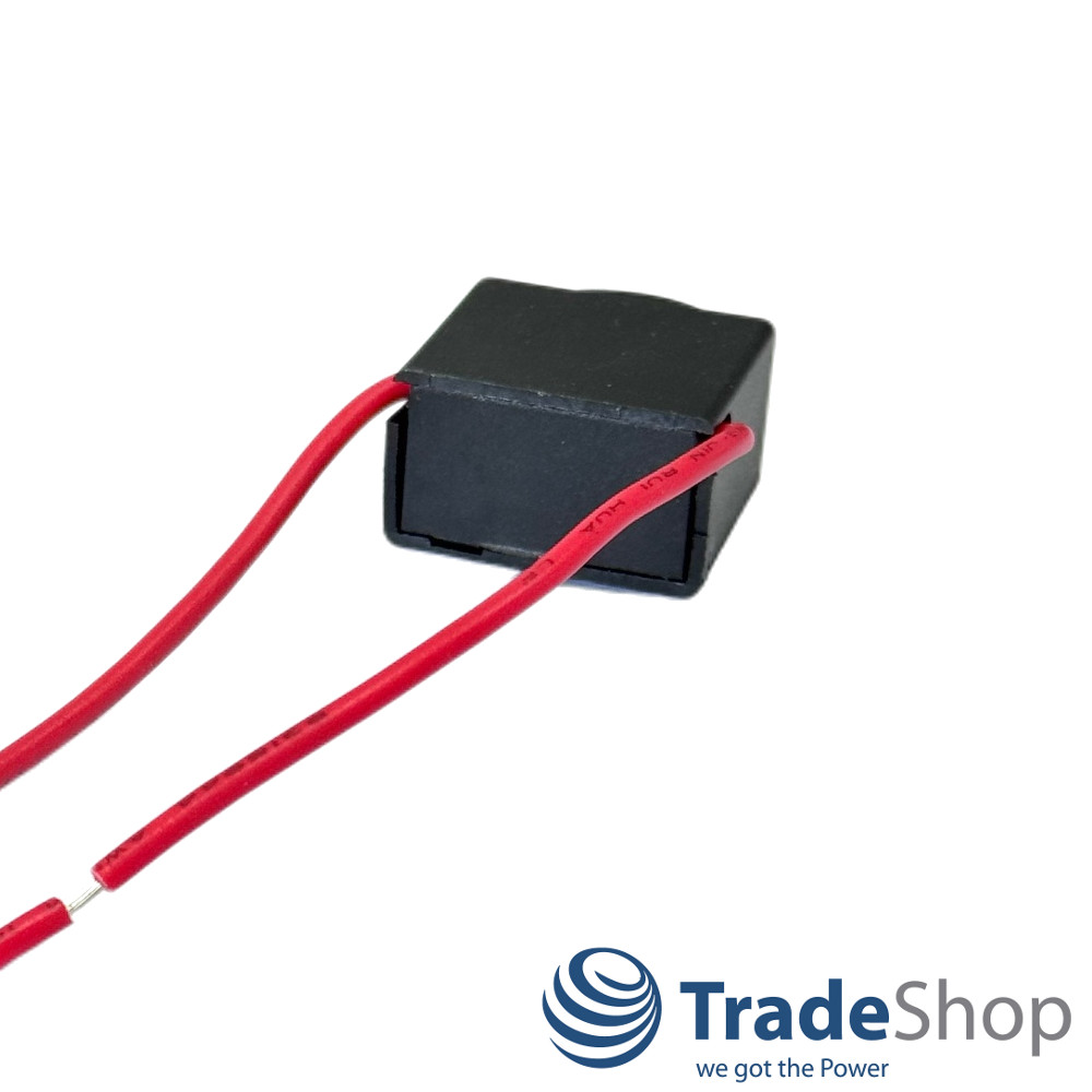 Soft Start Regler 6 Stufen 220–250V 12A Motorregler Steuerung mit 2 Kabeln
