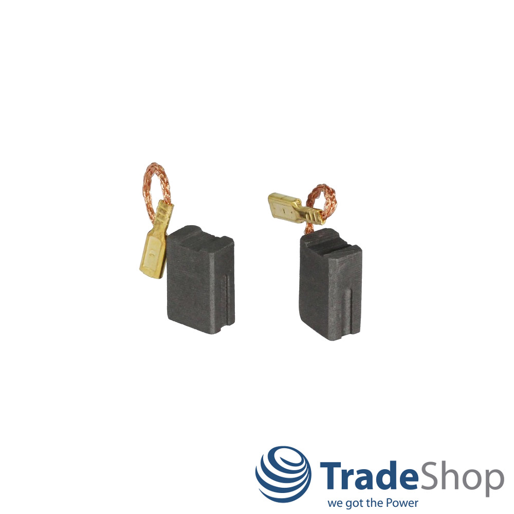 2x Motorkohlen Kohlebürsten 6 x 9 x 13,5mm für Elektrowerkzeuge Elektrogeräte