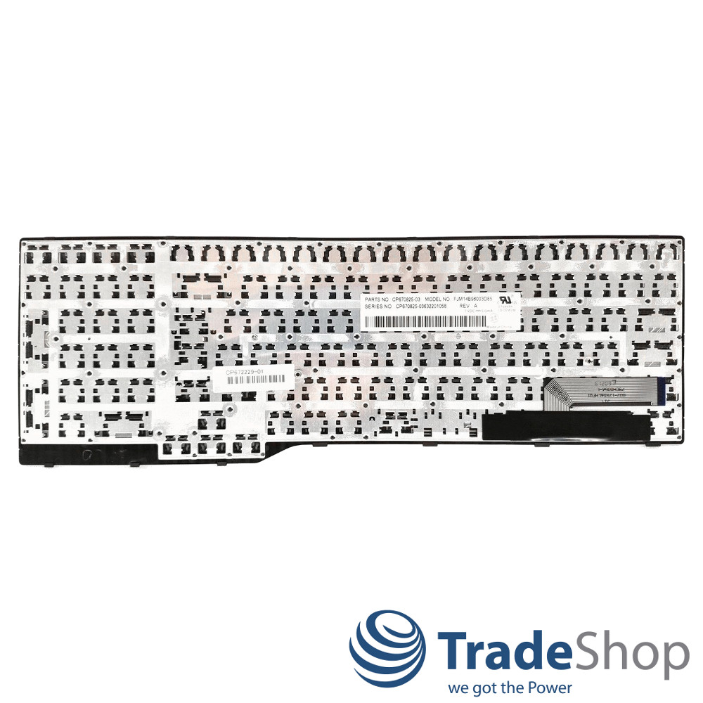 Original Tastatur QWERTZ Deutsch für Fujitsu Lifebook E753 E754 E756