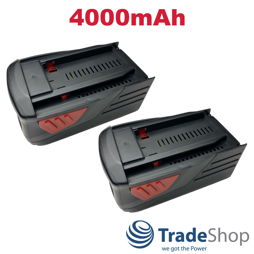 2x AKKU 36V 4000mAh ersetzt Hilti B36 B36V 401594 für TE6A TE7A TE300 TE60 WSC70
