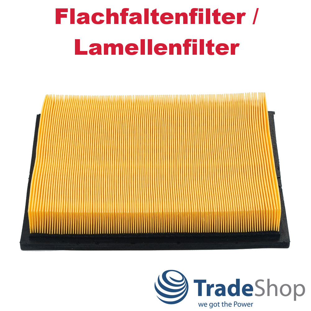2x Flachfalten-/ Lamellen-Filter für 61605 Nilfisk Alto Wap SQ850-11