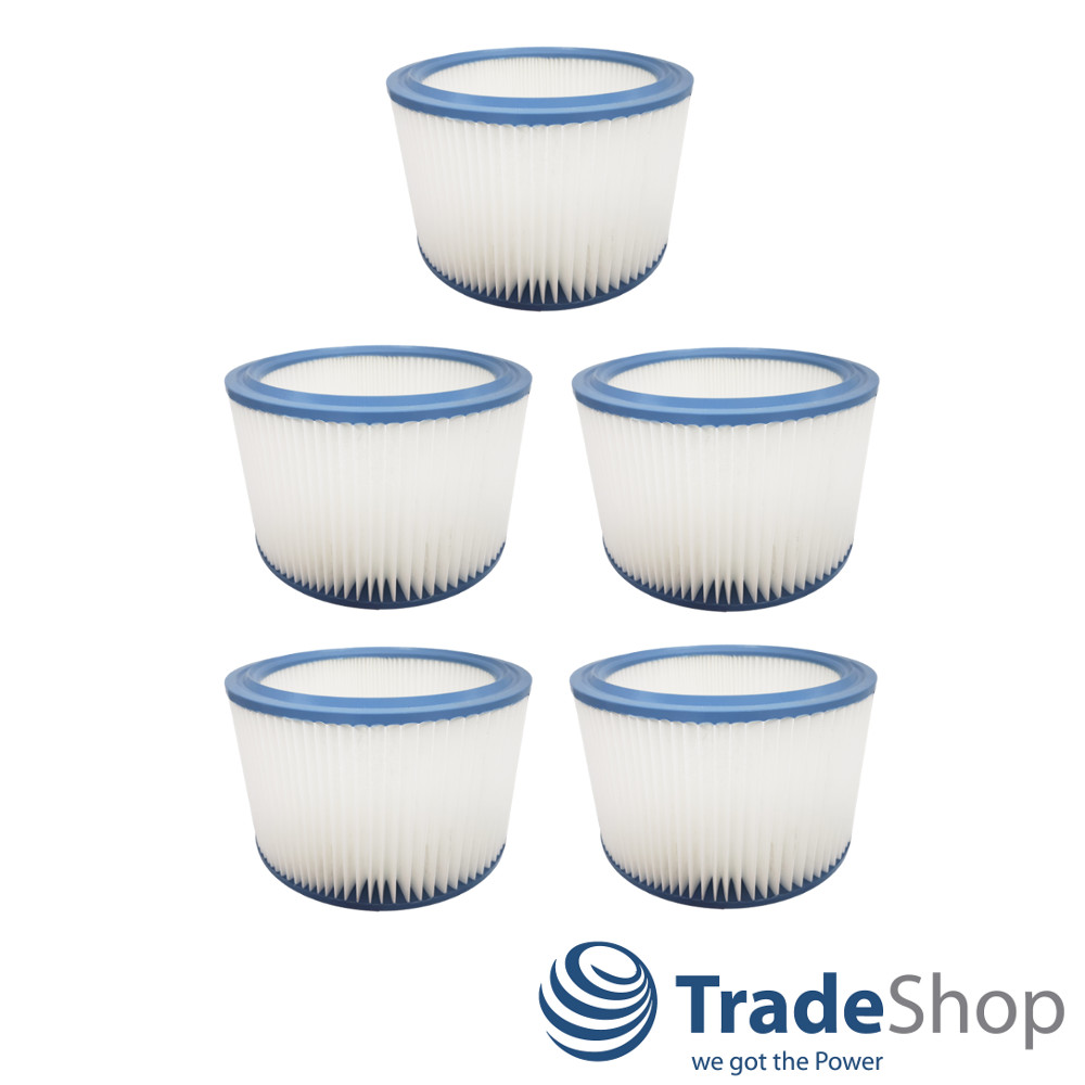 5x Ersatz Filter für Nilfisk Multi 20 Nasssauger Trockensauger ersetzt 302000490