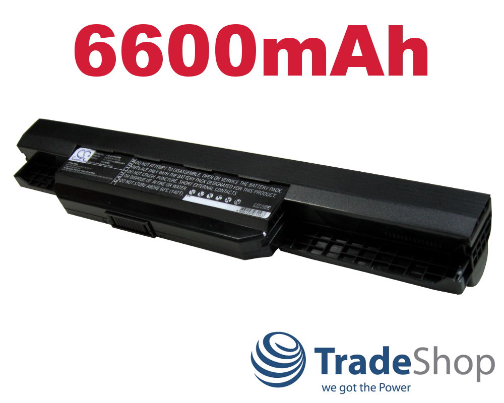 AKKU für Asus K53 A31-K53 A32-K53 A41-K53 A42-K53 P53 X44 X53 A43B A43BR uvm