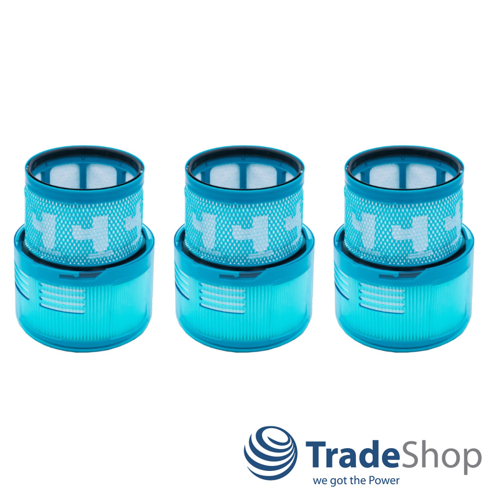 3x HEPA-Filter Vormotor-Filter für Dyson G5 Detect Fluffy Absolute Staubsauger