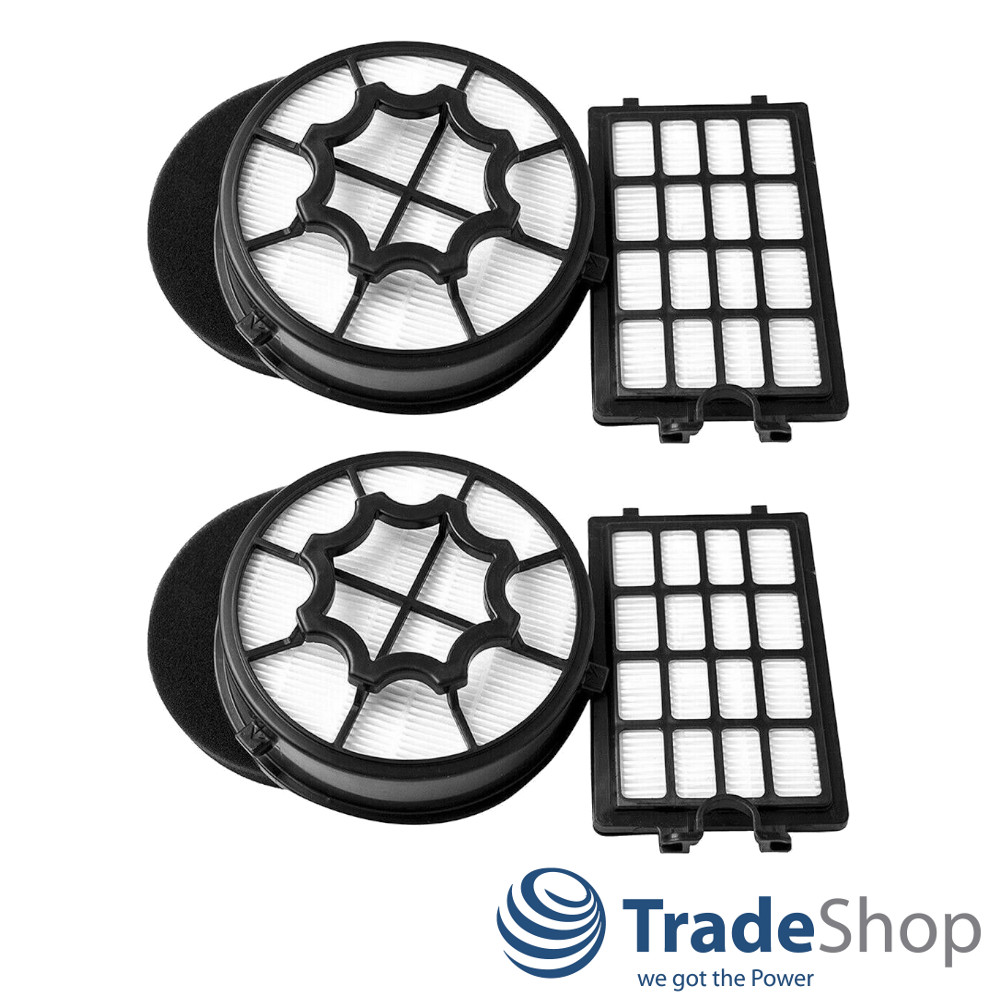 2x Filter-Set (Vormotorfilter + HEPA-Filter + Abluftfilter) für AEG AE7870 ACC51