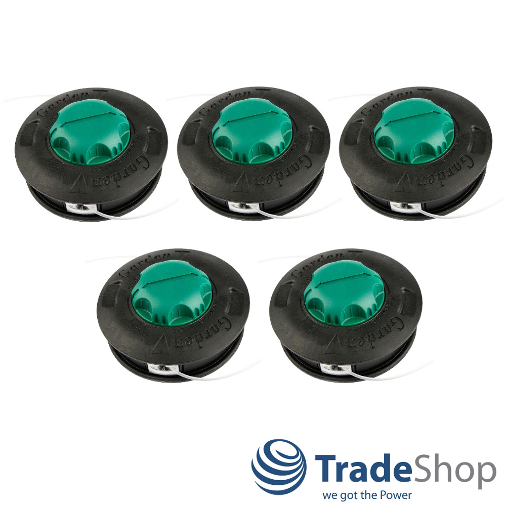 5x Trimmerkopf Mähkopf M10 x 1,25mm links für Efco Oleo-Mac Fuxtec Freischneider