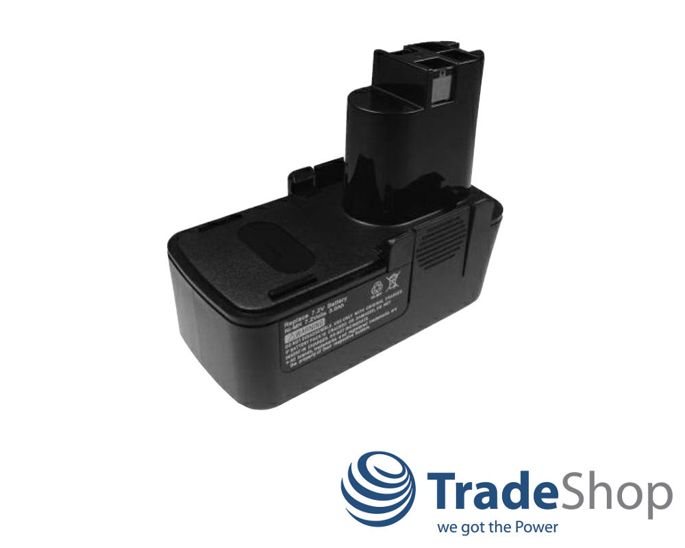AKKU 7,2V 3300mAh Ni-MH + LADEGERÄT für Bosch 2607335153, 2607335031