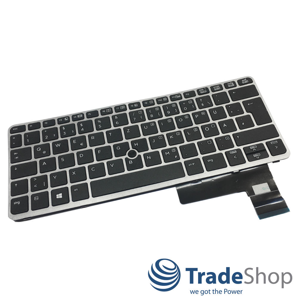 Orig Tastatur QWERTZ Deutsch mit Trackpoint für HP EliteBook 720-G1 820-G1