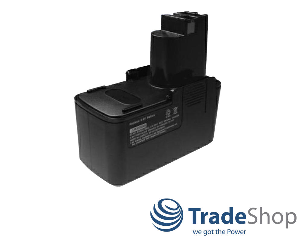 AKKU 9,6V 2000mAh Ni-MH + LADEGERÄT für BOSCH GDR 90 GLI 9.6V GSB 9.6VES