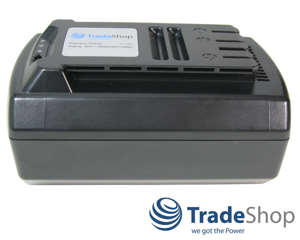 2x AKKU 36V 4000mAh Li-Ion für Güde 95540 95650 95545 95655 95680 95660