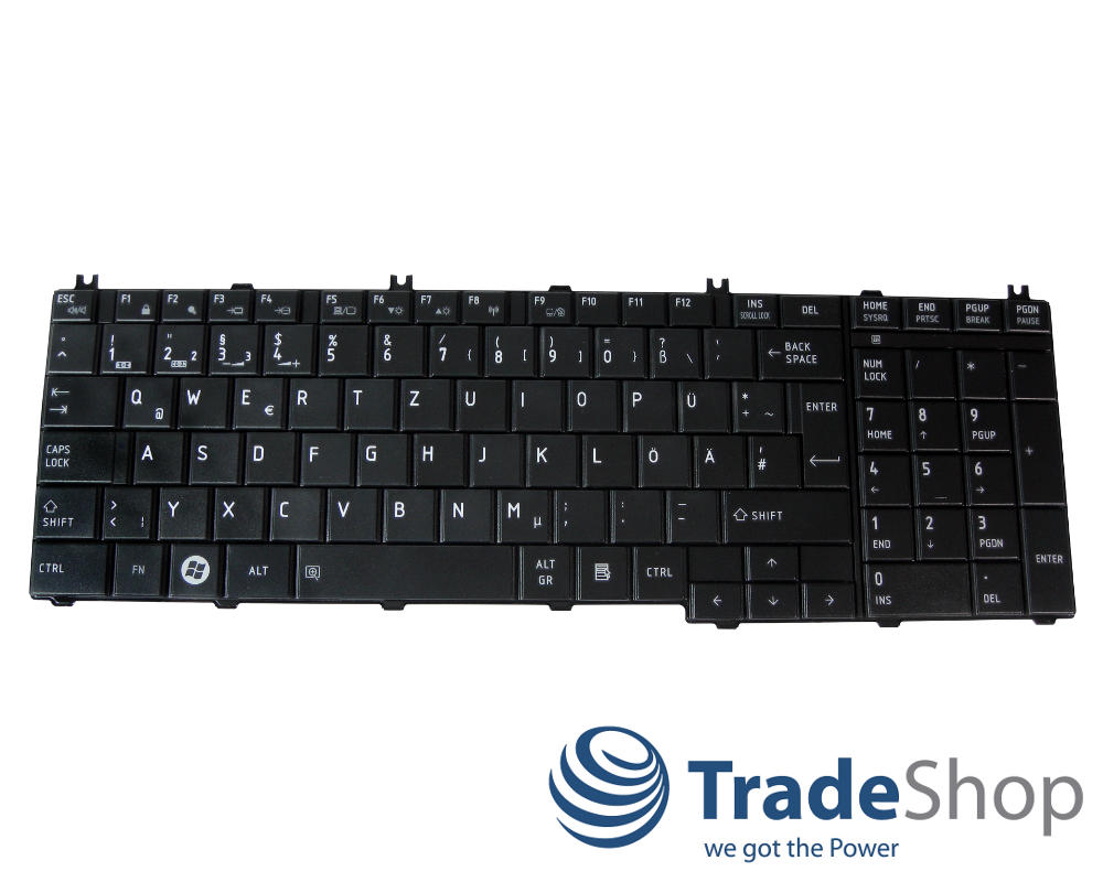 Tastatur Deutsch QWERTZ für Toshiba L650 L655 L675 C650D C670D L755 uvm