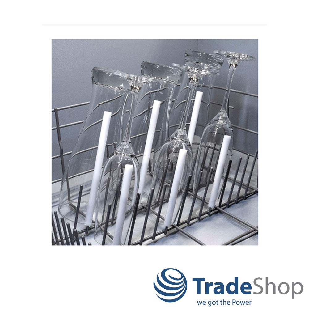 Glashalter Aufsteckhalter für viele Spülmaschinen Geschirrspüler 6er Set