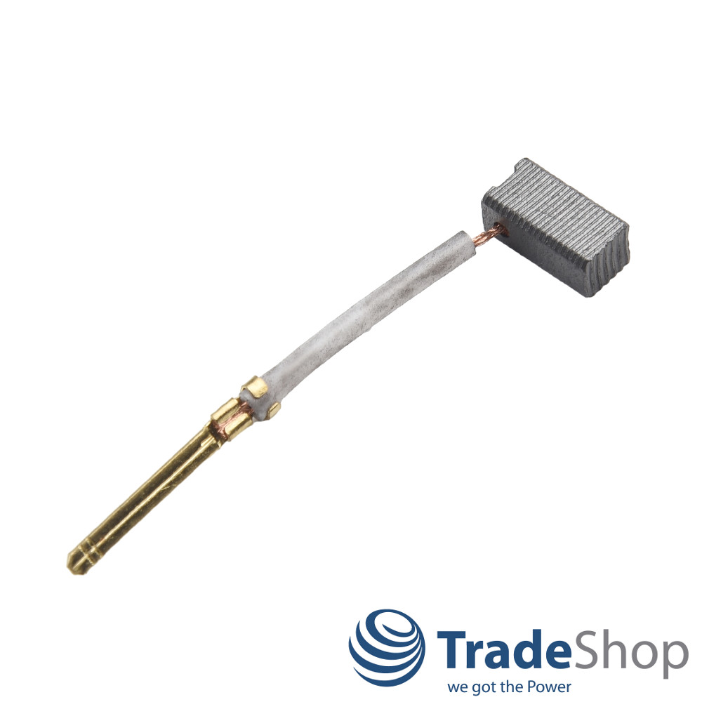 2x Motorkohlen Kohlebürsten 6 x 7 x 14mm für Dewalt DW343K D26441 D26451 D26453