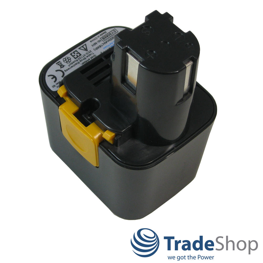 2x AKKU Ni-MH 7,2V 2500mAh ersetzt Panasonic EY9168 EY9168B EY9065