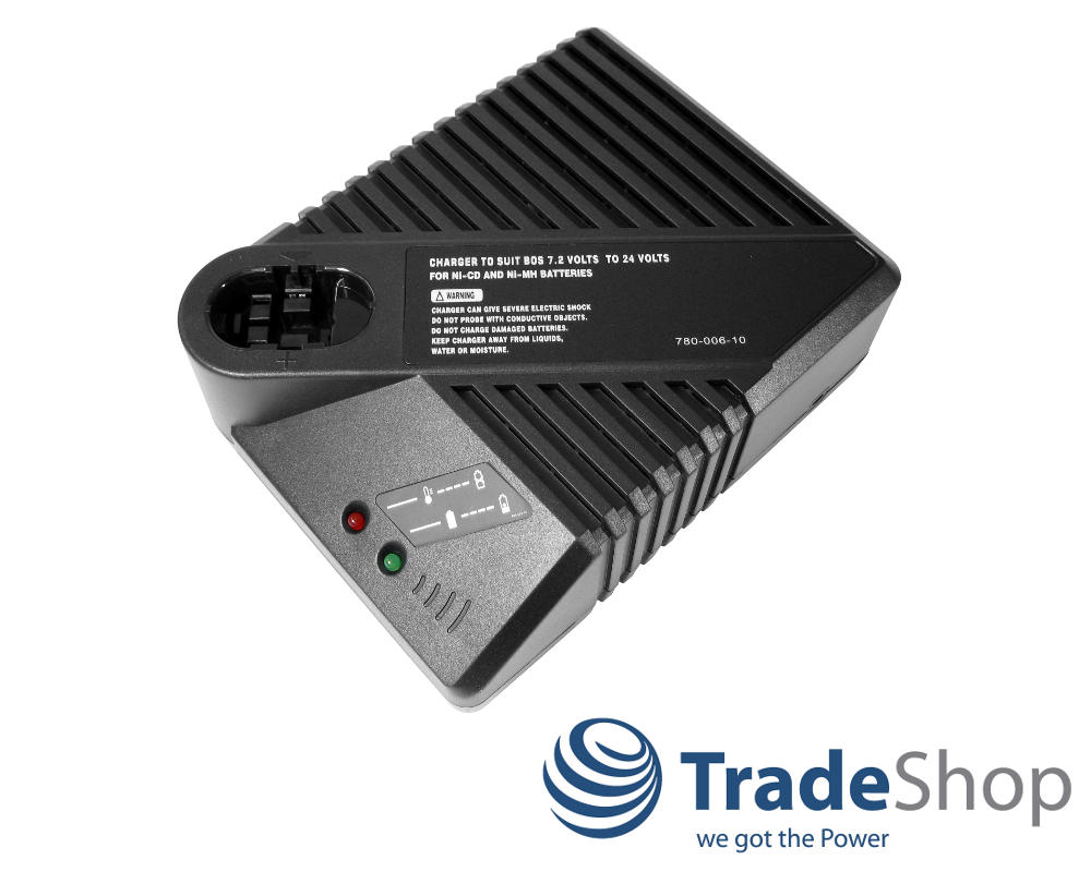AKKU 9,6V 2000mAh Ni-MH + LADEGERÄT für BOSCH GDR 90 GLI 9.6V GSB 9.6VES