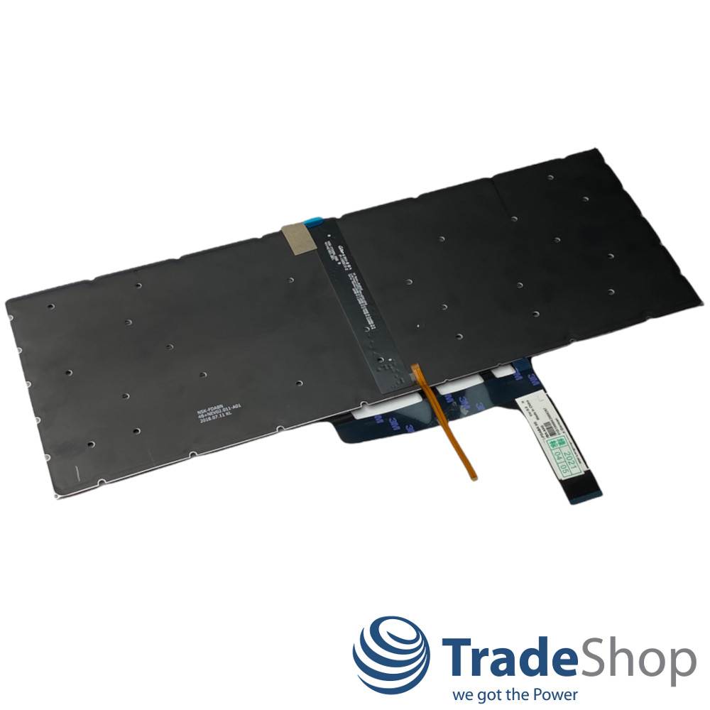 Laptop Tastatur QWERTZ Deutsch mit Backlight für MSI GS65 8RE 8RF 8SE 8SF GS65VR