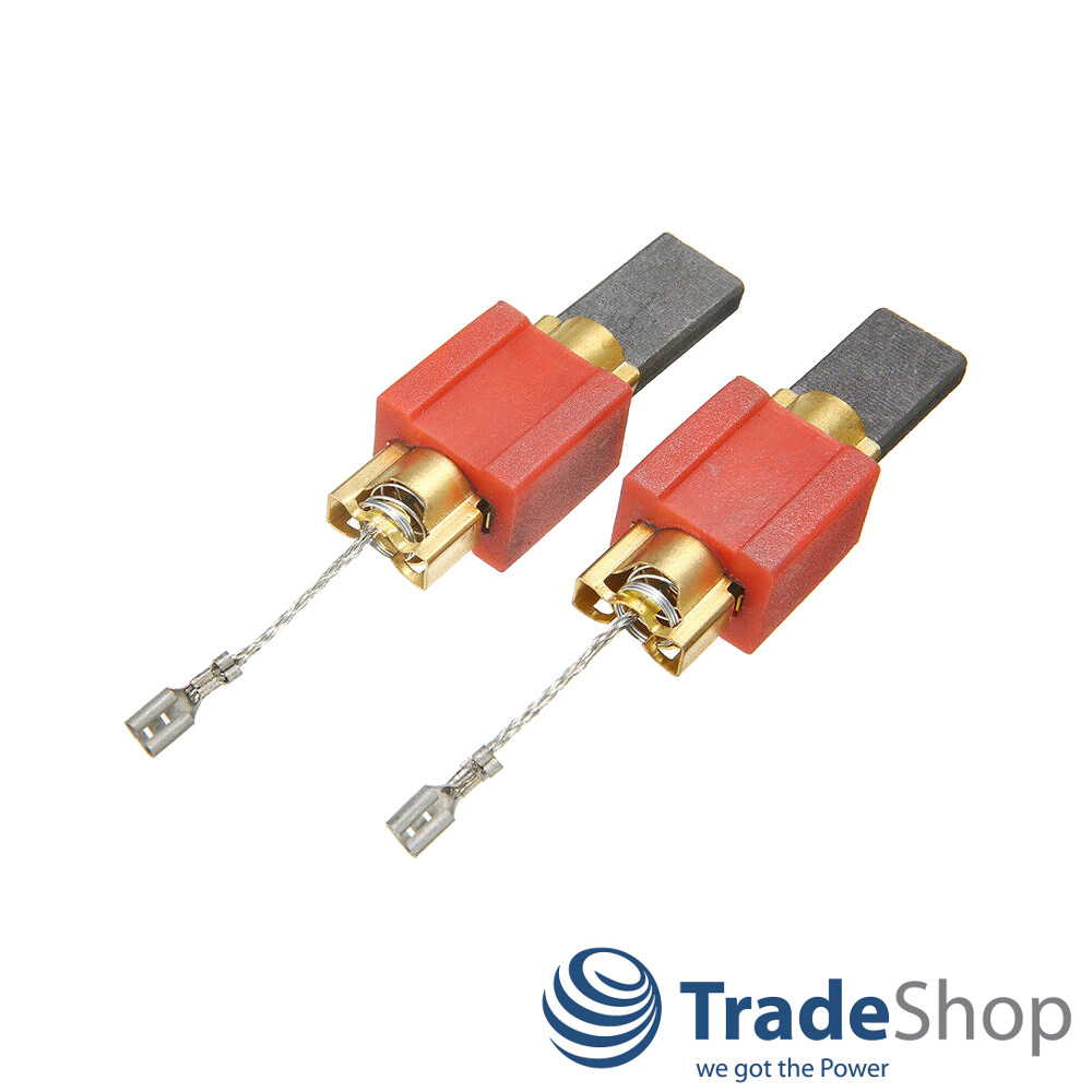 Kohlebürsten 5x15x27/29,5mm für viele Miele Waschmaschinen / Trockner