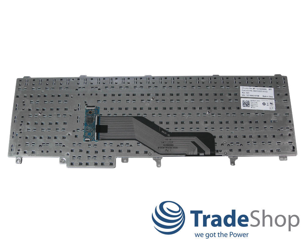 Laptop Tastatur QWERTZ DE für Dell Latitude E6520 E6530 E6600 uvm