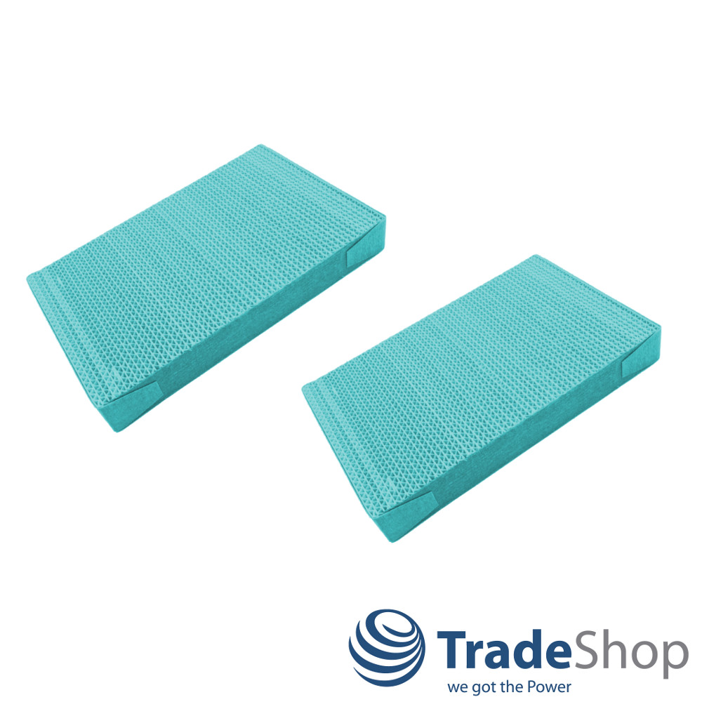 2x Luftfilter für Philips AC4080/10 AC4081/00 Luftbefeuchter ersetzt AC4155/00