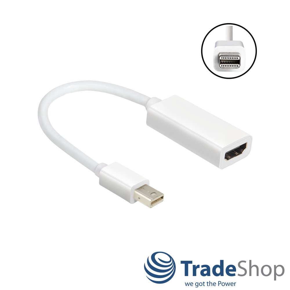 Adapter-Kabel Mini DisplayPort DP Thunderbolt auf HDMI
