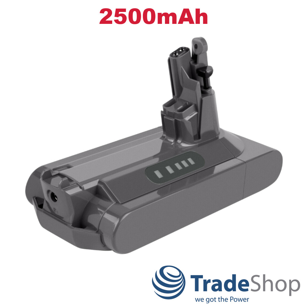 Li-Ion Akku 25,2V 2500mAh für Dyson Cyclone V10 Absolute Animal Staubsauger