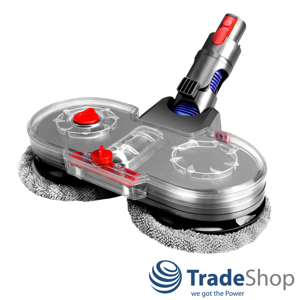 Elektrischer Wischaufsatz für Dyson V15 V11 V10 V8 V7 mit 10x waschbare Wischmopp