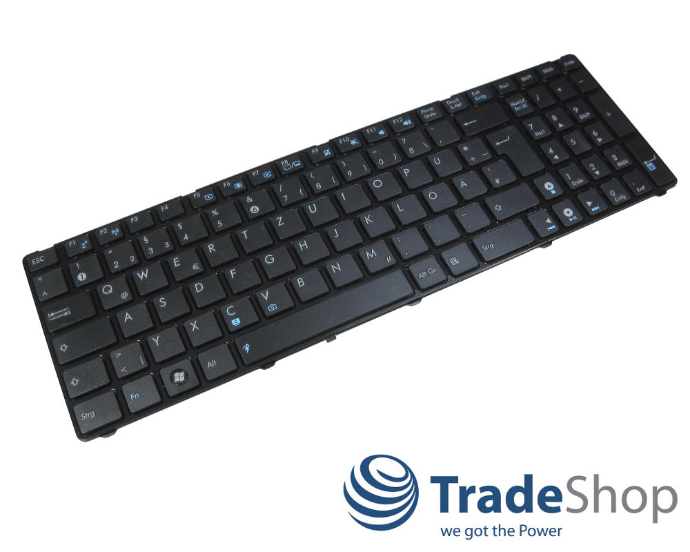 Laptop Tastatur QWERTZ DE für Asus G51J G51V K53 K53U K55N N53S uvm