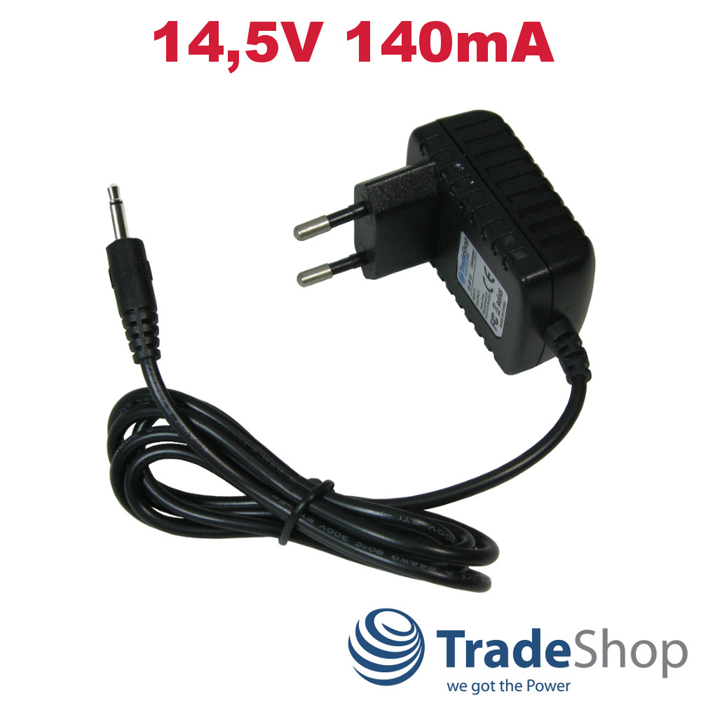 14,5V 140mA Ladekabel Netzteil Ladegerät für Gardena Werkzeuge uvm