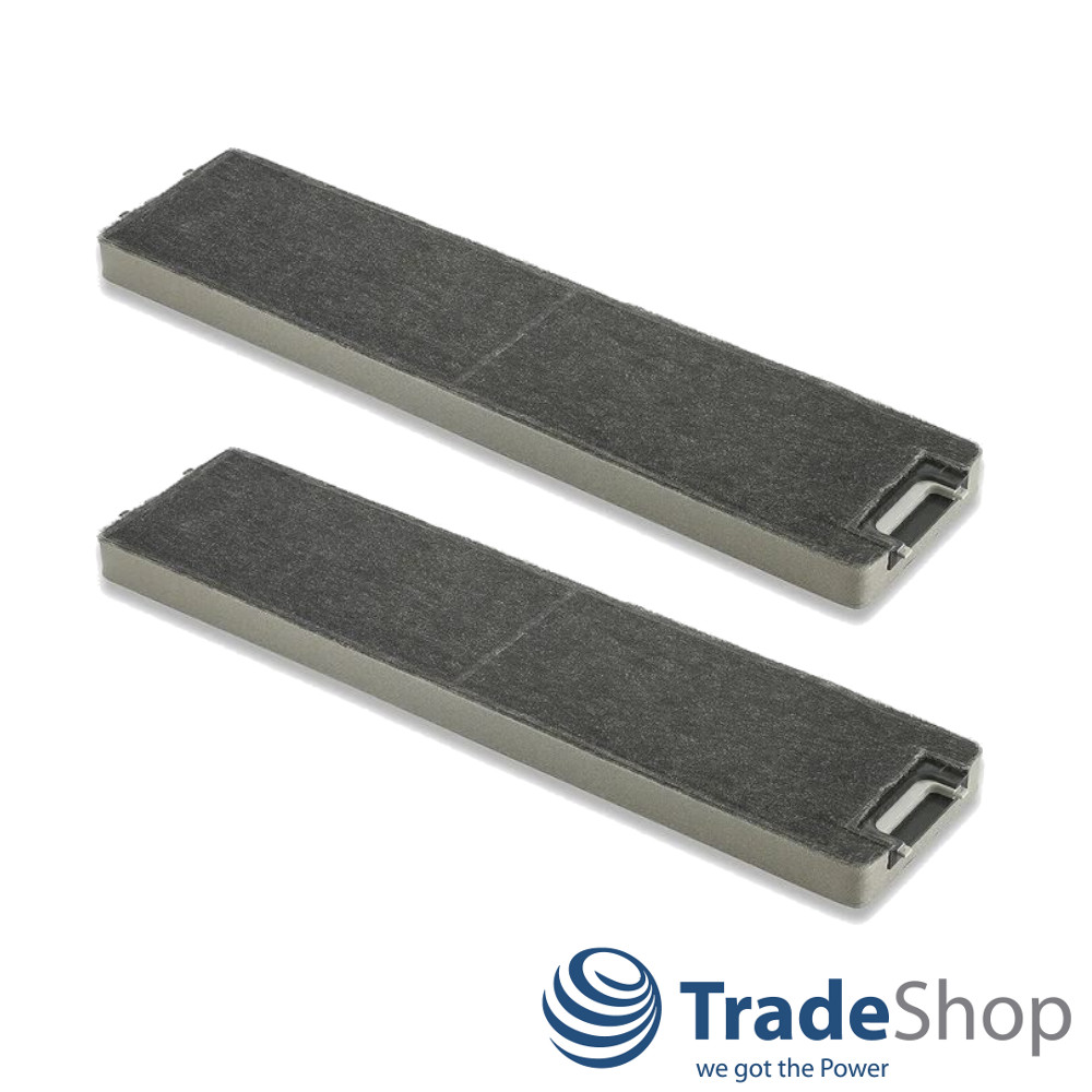 2x Aktivkohlefilter für Dunstabzugshauben ersetzt Miele DKF13-1 DKF13-P 6485740