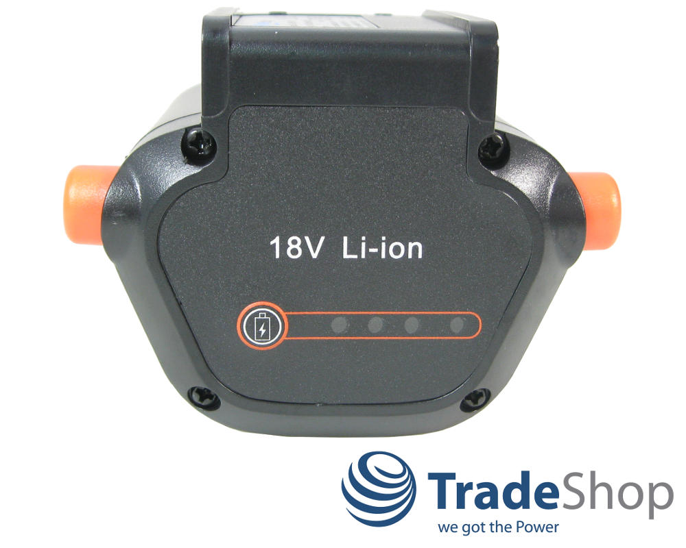 2in1 Set: Li-Ion Akku 18V 2000mAh + Ladegerät für Gardena 9840-20 9839-20 BLi-18