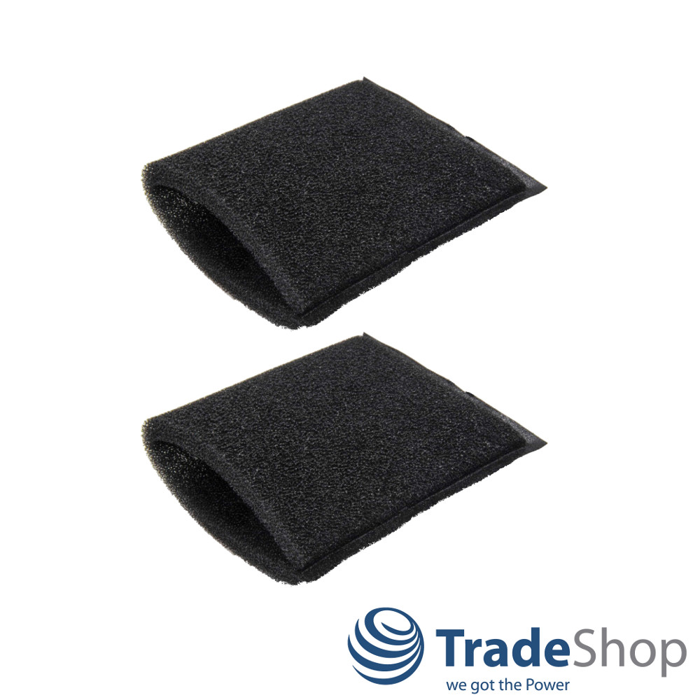 2x Schaumfilter Staubsaugerfilter für Kärcher A1000, NT27/1 ersetzt 5.731-595.02