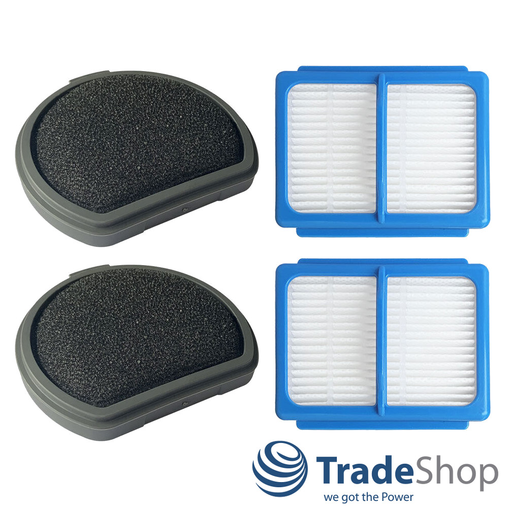 2x Filter-Set für AEG ASKQX9 QX9 ASKQX9 Staubsauger ersetzt ASKQX9, 900923093