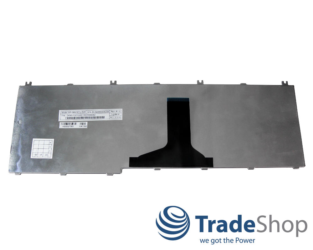 Tastatur Deutsch QWERTZ für Toshiba L650 L655 L675 C650D C670D L755 uvm