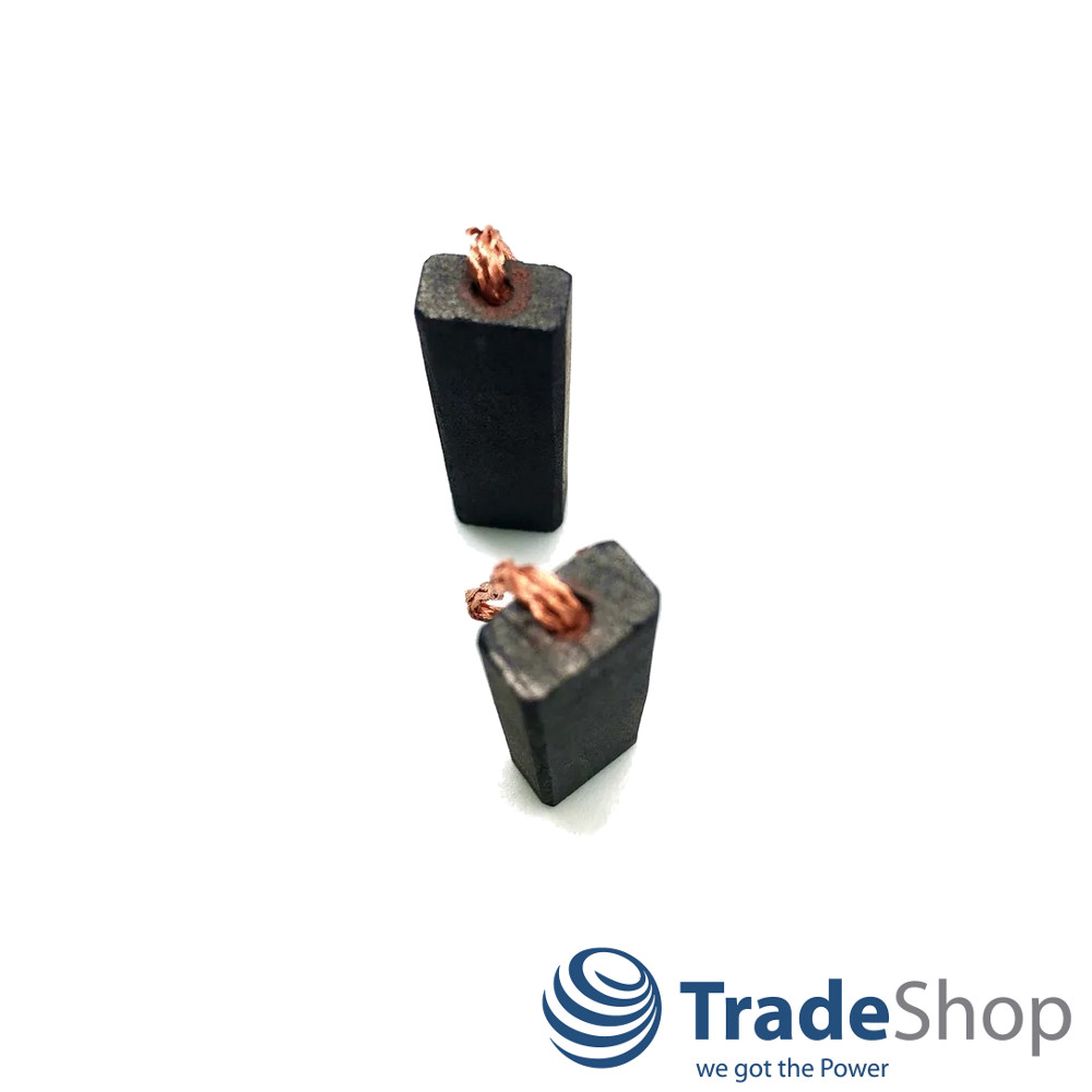 2x Motorkohlen Kohlebürsten 6,3x11x34mm für AGD 057G Waschmaschine