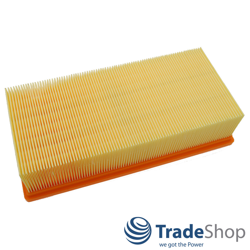 3x Flachfaltenfilter Ersatz Filter für Kärcher 6.904-283.0 NT56/2